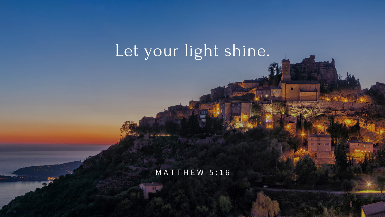 Let Your Light Shine